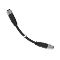 Euro-Style Double Ended Shielded Cable, 17 Pin Fem