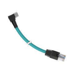 Cordset: Ethernet Adaptor, Pico 4-pin right angle 