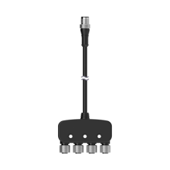 Splitter M128M 5- Pin Euro to M12F 5- pin Euro, M1