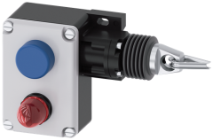 CABLE-OPERATED SW, LATCH, RESET & LED