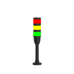 TL50 Tower Light: 3-Color Indicator, Voltage: 18-3