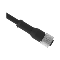 Cordset: M12 Euro 12-pin Female Straight Connector