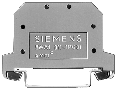 TERM BLOCK, SCREW, GROUND, 4, GREEN/YELLOW