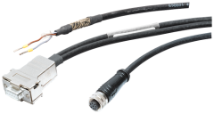 RS232-CONN. CABLE. RF300/200, 5M, OPEN