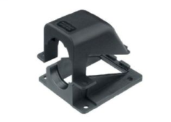 KFW/D36 Black Bulkhead Fitting