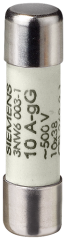 CYLINDRICAL FUSE 10X38MM, 500V, 4A