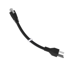 Cordset: Wall Plug Quick Disconnect Cable, Nema 5-