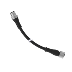 Euro-style Quick Disconnect Cable, 4-pin Straight 