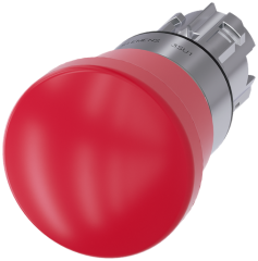 EMERG-STOP, PUSH PULL RED MH CAP O40MM