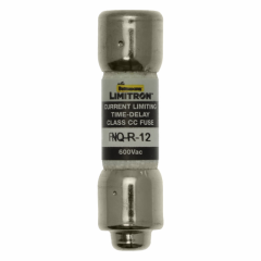 Eaton Bussmann series FNQ-R fuse, 12 A, Class CC, 