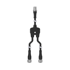 Euro-style Quick Disconnect Splitter Cable, 5-Pin 