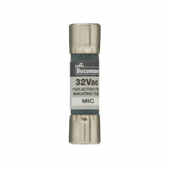 Eaton Bussmann series MIC fuse, Fast acting Midget