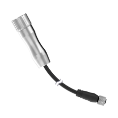 Euro-style QD to M23 Adapter Cable, 8 Pin Euro Str