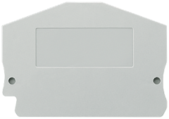 COVER, COMPACT, TERMINAL SIZE 2.5, GRAY
