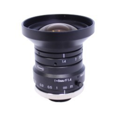 C-Mount 1 in. Format 8 mm Lens, with Focus & Apert
