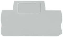 COVER, TERMINAL SIZE 4, GRAY, 2-TIER