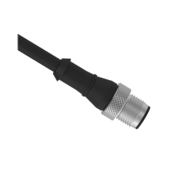 Euro-Style Male Quick Disconnect Cable, 5-pin Stra